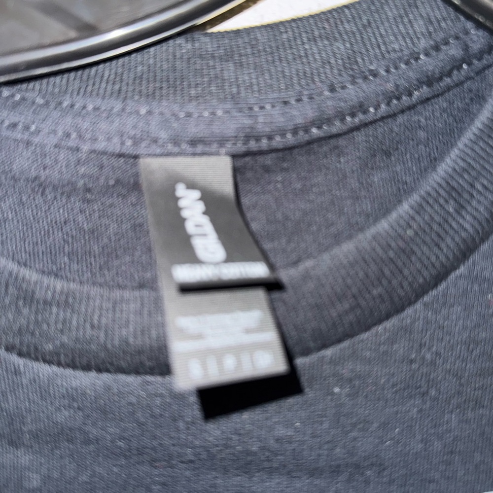 Gildan Black Tee with White 'Big Nick Energy' Graphic - Picture 2 of 3